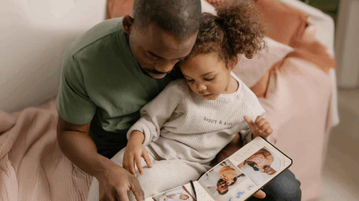 Family reflecting on values and legacy across generations