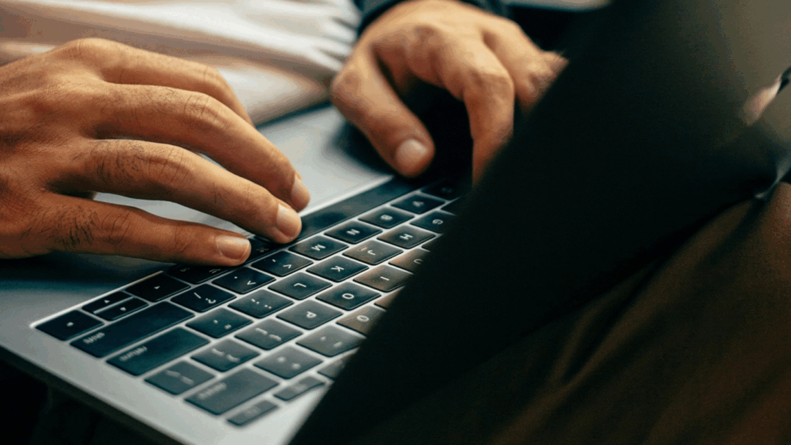 Last will and testament document on desk